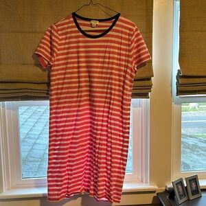 J. Crew t-shirt dress.